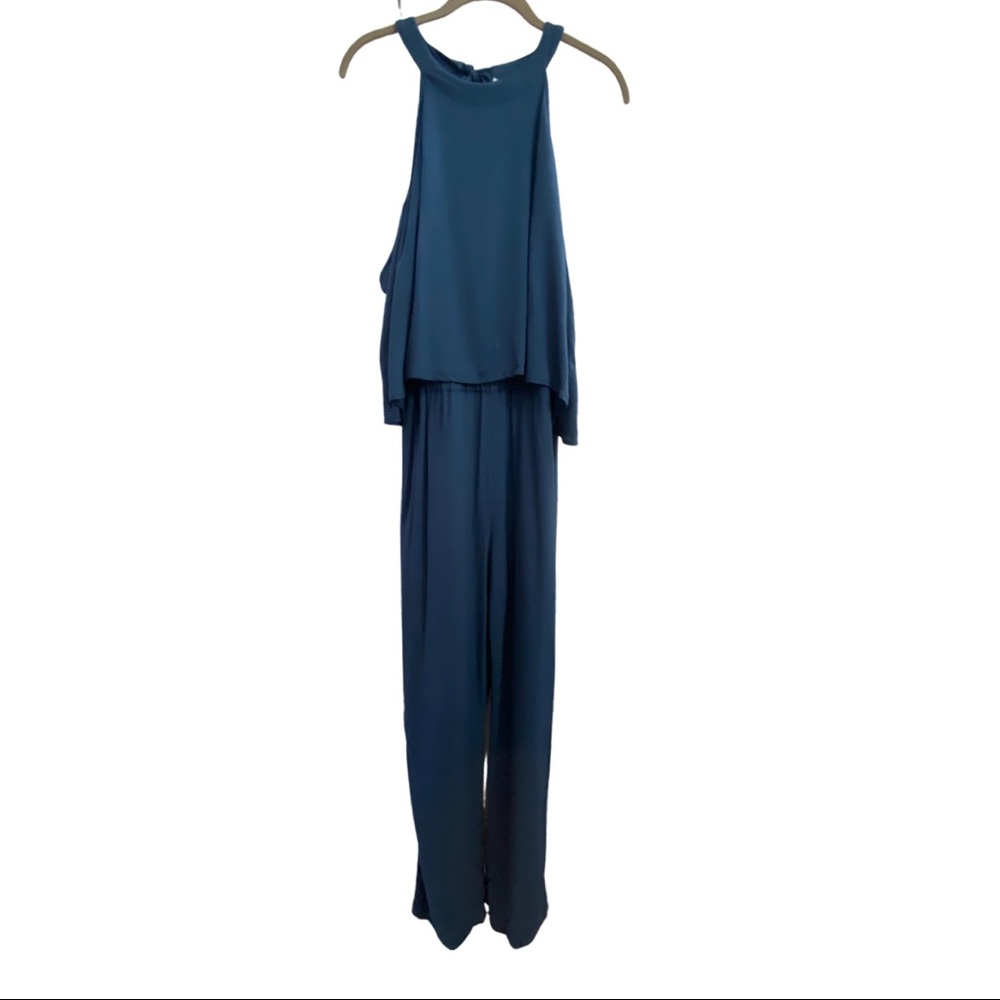 cupcakes & cashmere Malu Jumpsuit Cadet Blue - Picture 3 of 7